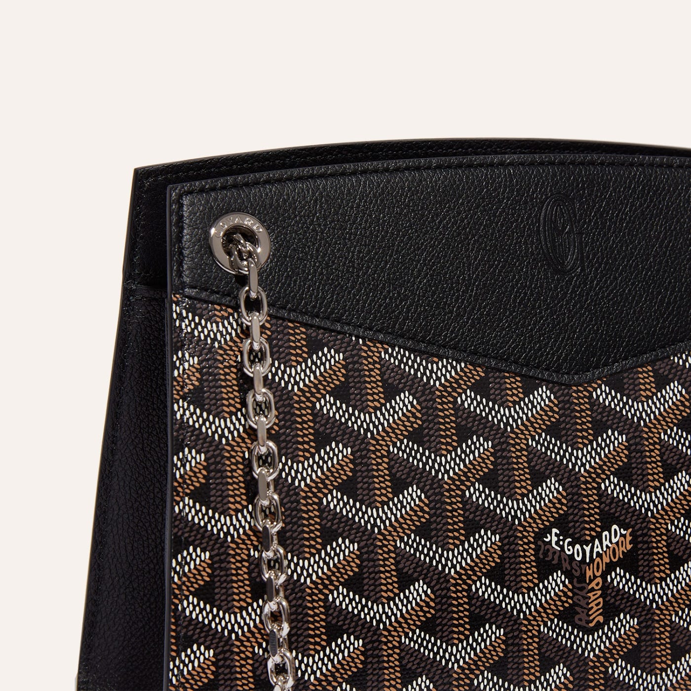Goyard Rouette Structure Mini Bag Black - Image 5